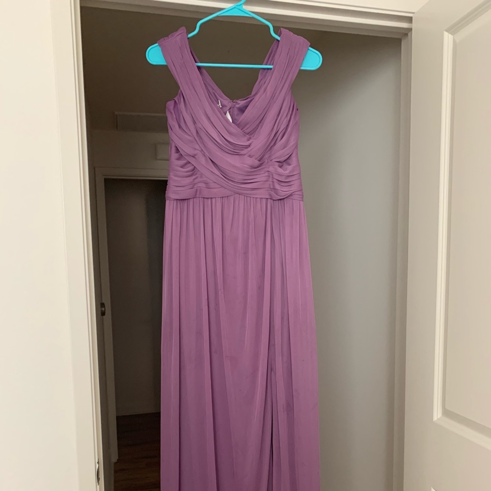 David’s Bridal bridesmaid dress